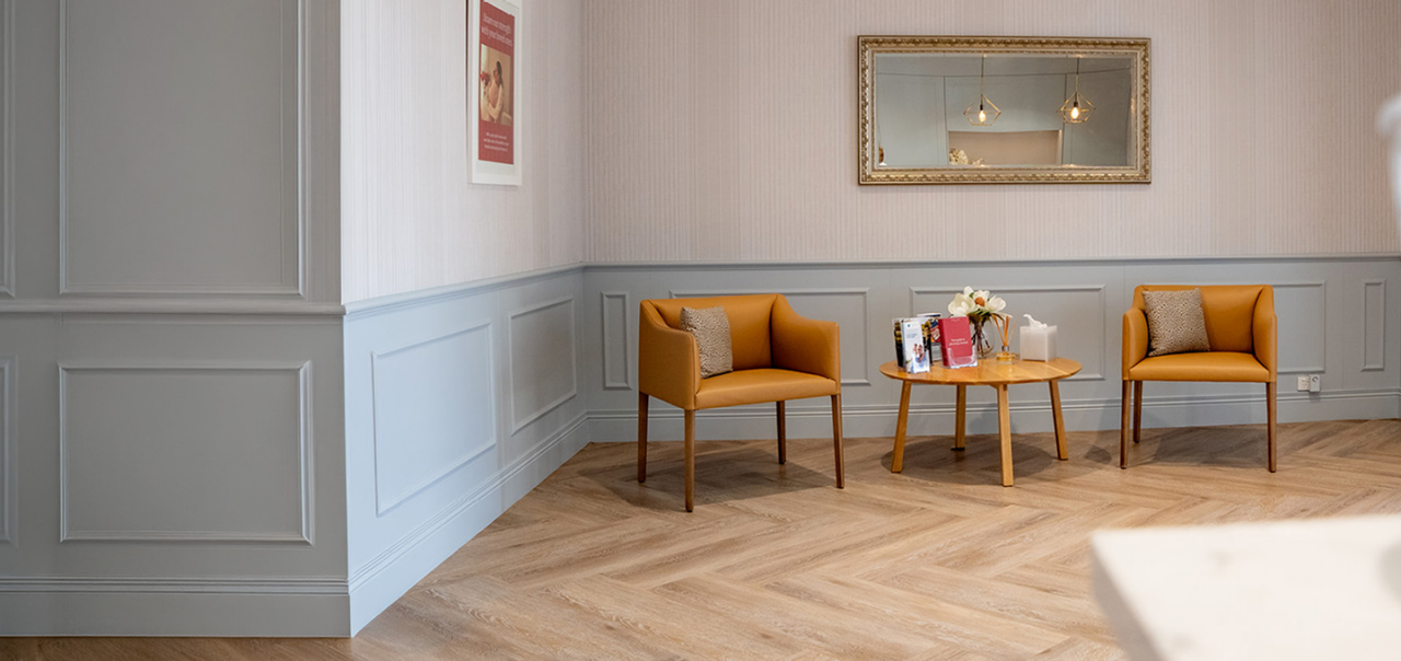 funeral home foyer